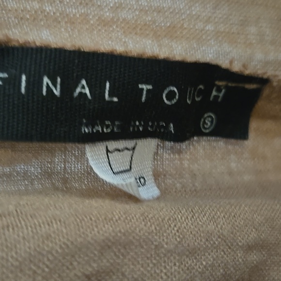 Final Touch Beige Pants - Picture 2 of 4